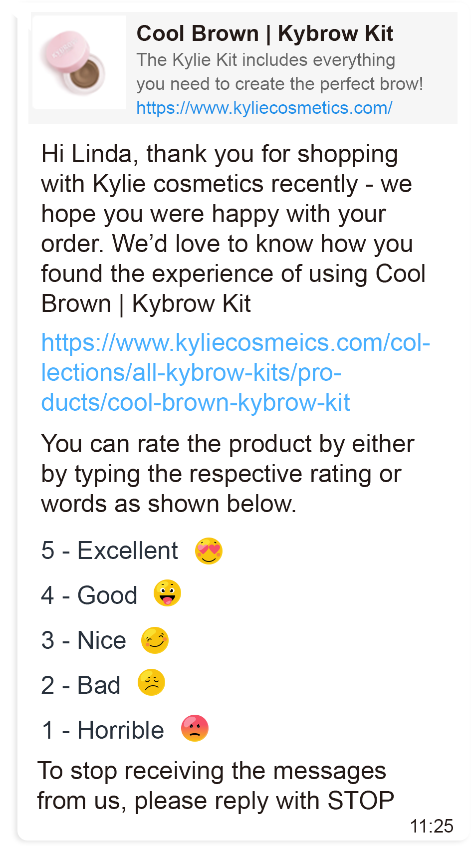 WhatsApp review collection tool