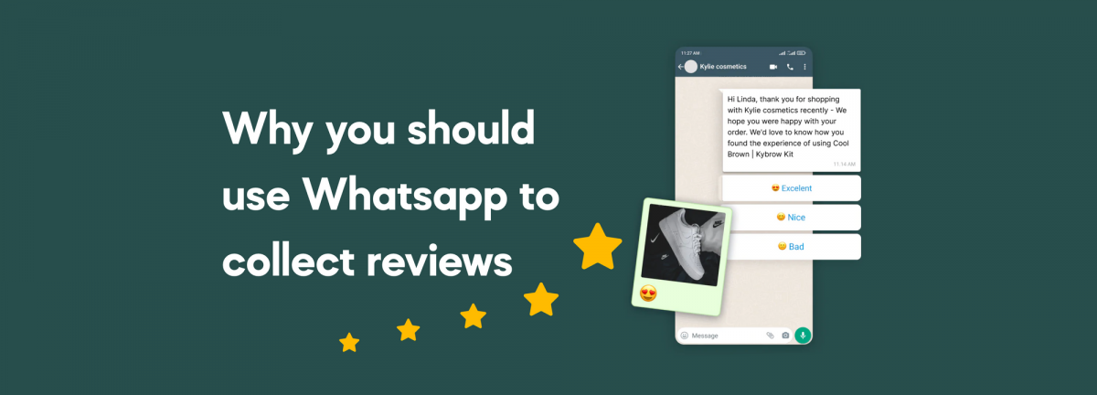 WhatsApp to Collect Reviews on Shopify